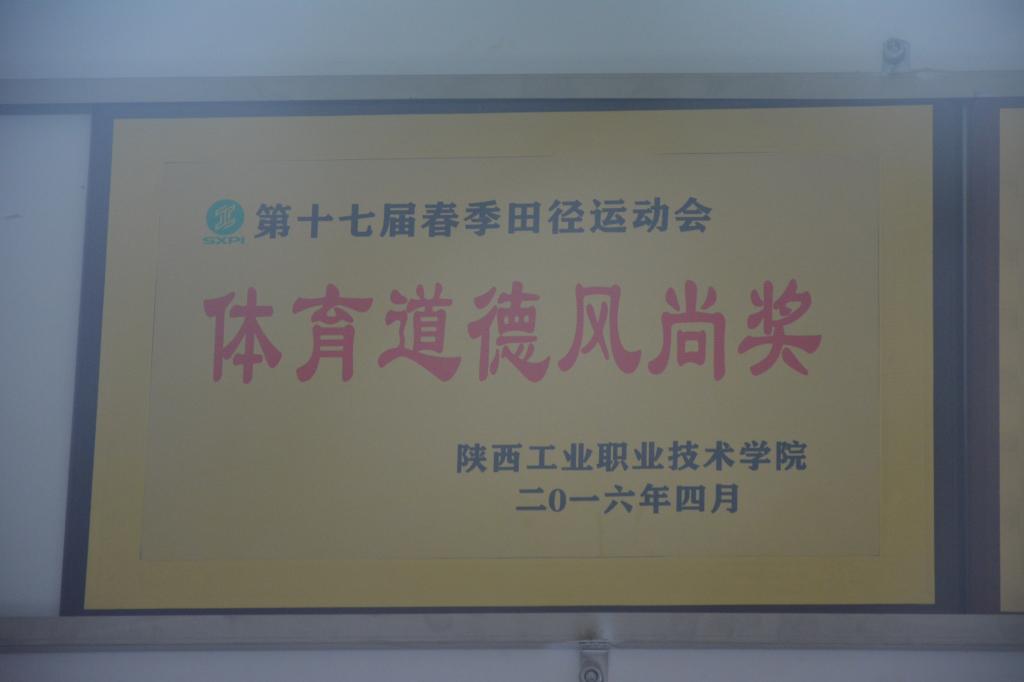 公司获得本届运动会体育道德风尚奖